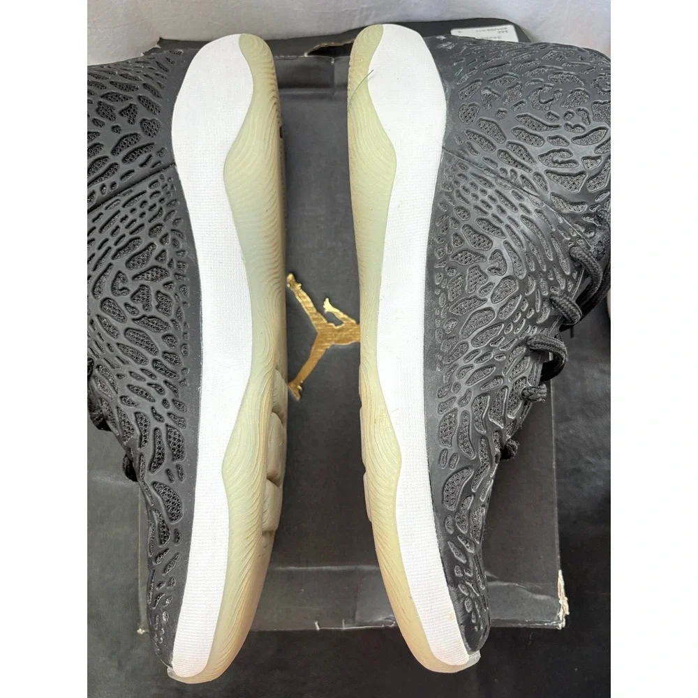 Jordan Ultra Fly Mens Basketball Shoes Black White 834268-011 Size 11‎
